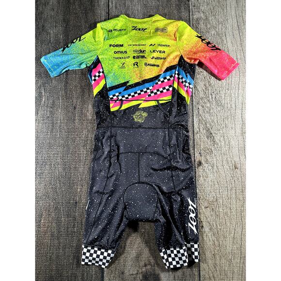 Team Zoot XL Cycling Bib Padded Compression Shorts Racing Cycle - Picture 7 of 11